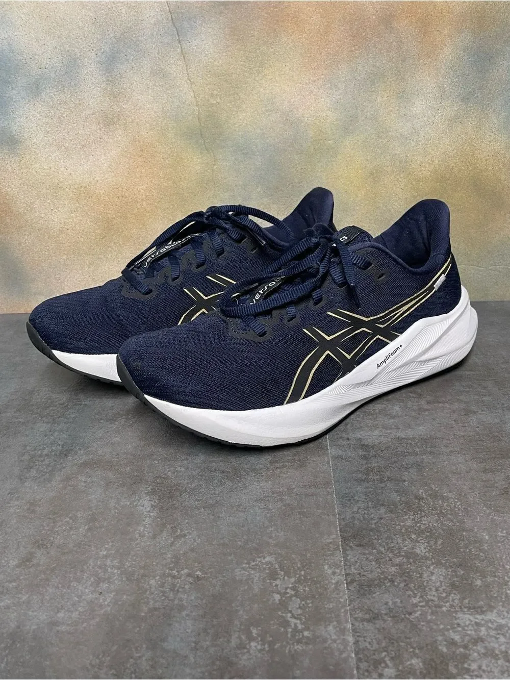 Asics Versablast 4 Women’s Running Shoes Navy Blue Size 9.5B